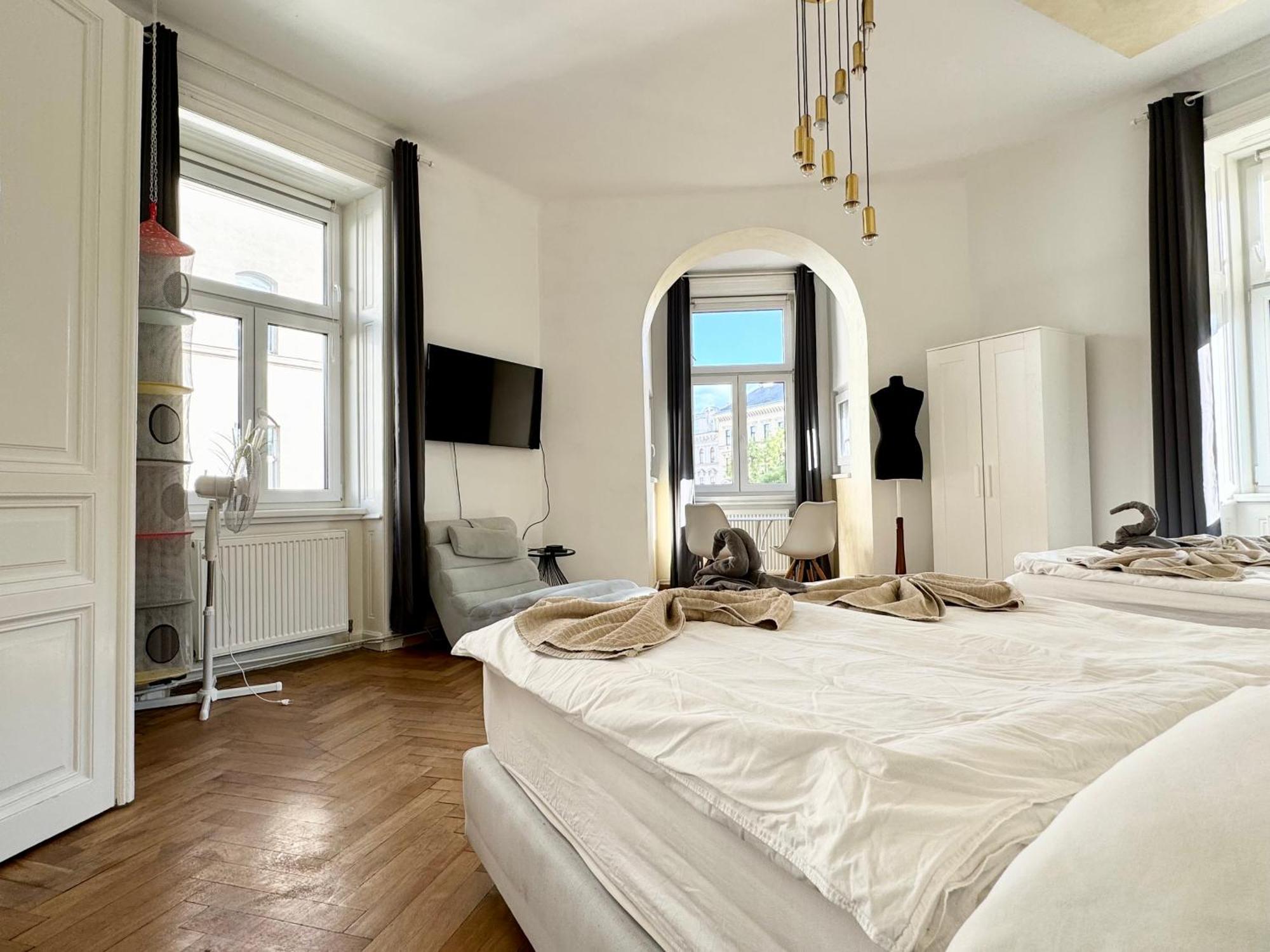 Premium Apartment Located At The Famous Vienna Kutschkermarkt Buitenkant foto